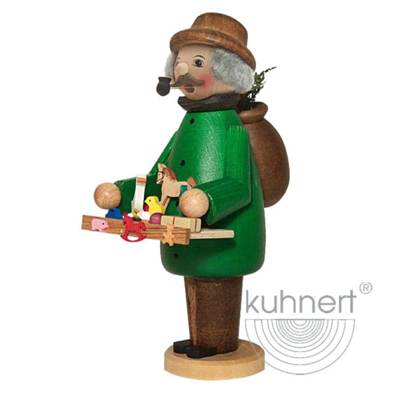 Kuhnert Erzgebirge Wichtel Räuchermann,-figur,-männchen 35cm Bäcker Weiss 