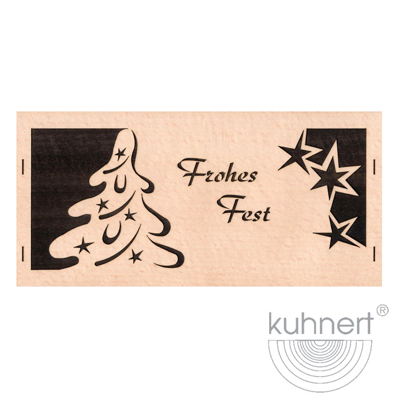 Aufstellkarte Tannenbaum