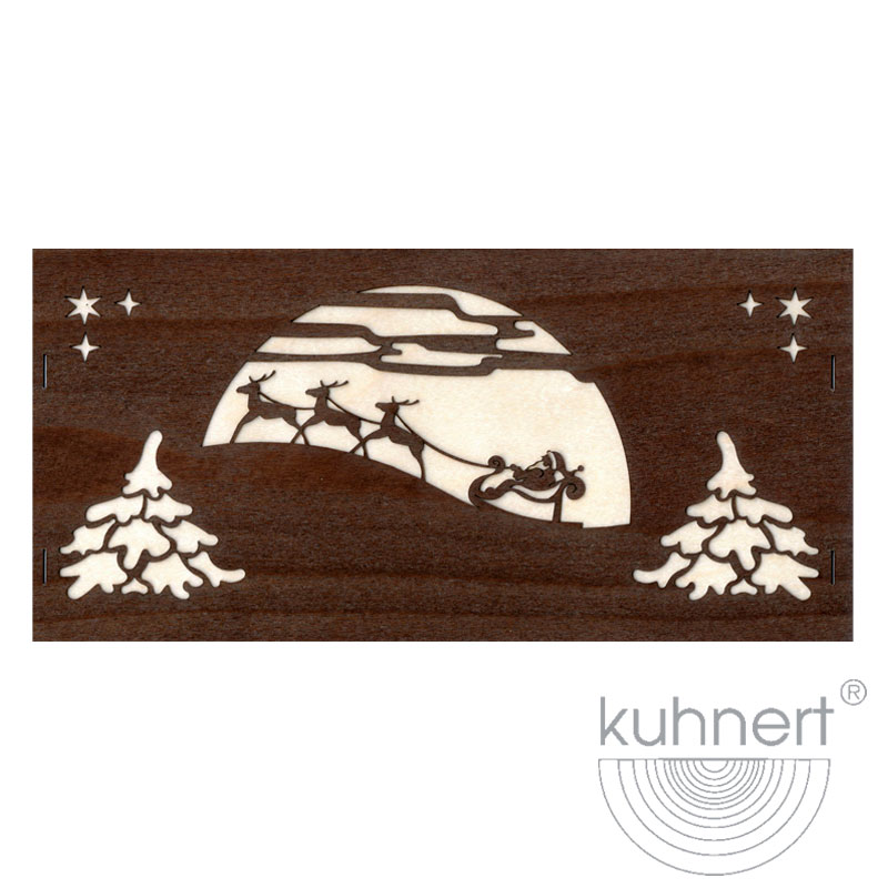 Aufstellkarte Weihnachtsmann