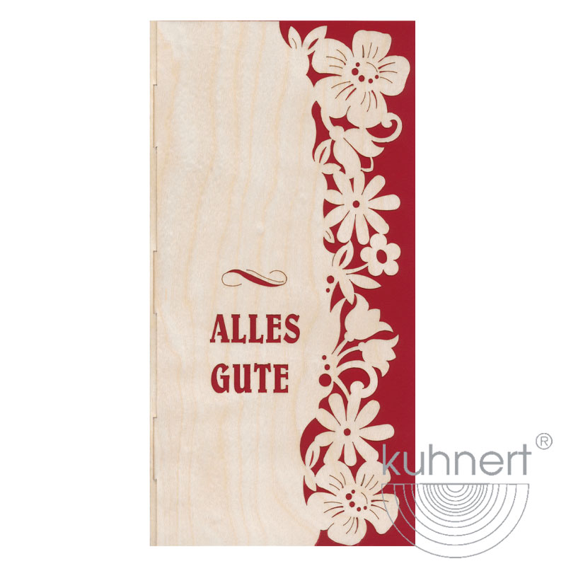 Klappkarte Alles Gute