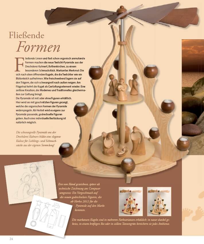 01 drechslerei kuhnert produkte pyramiden fliessende formen